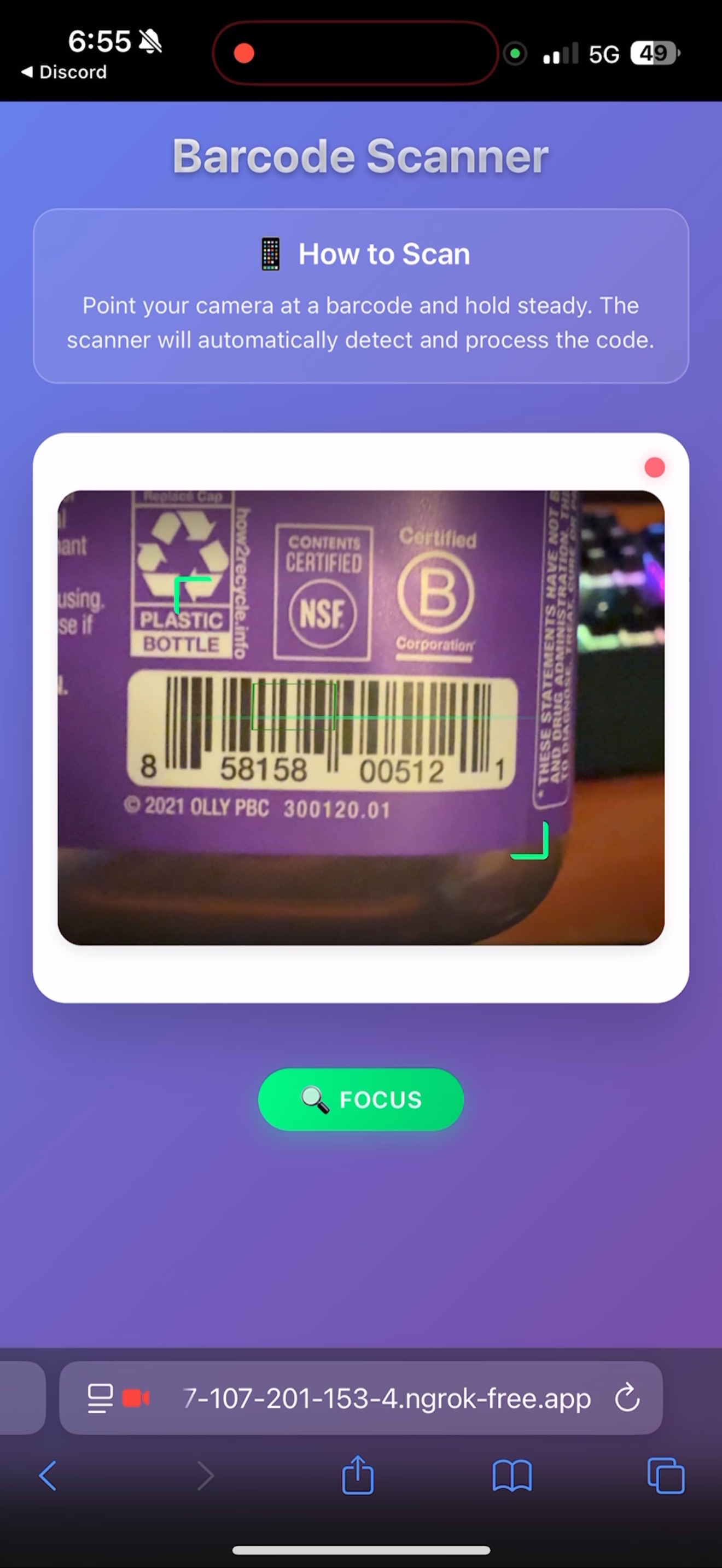 1. Scan Any Barcode
